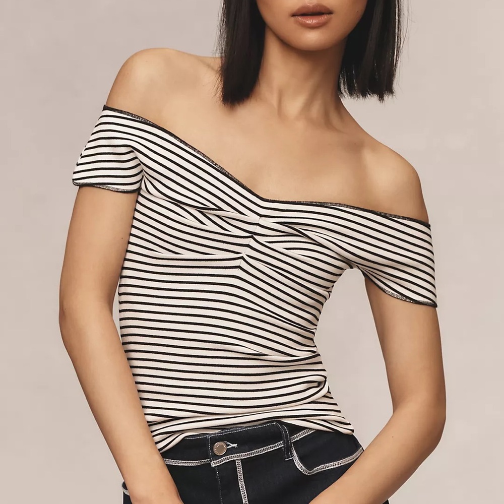 MAEVE OFF THE SHOULDER TOP